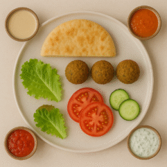 Your Falafel Sandwich