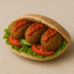 Turkish Falafel Sandwich